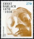 FRG MiNo. 3514 ** 150th birthday of Ernst Barlach, MNH