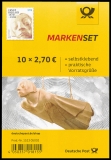 FRG MiNo. MH 117 (3521) ** Ernst Barlach, stamp set, self-adhesive, MNH