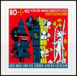 FRG MiNo. 3526 ** The wolf and the 7 young goats, self-adhesive, MNH