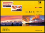 FRG MiNo. FB 97 (3531-3532) ** Sky events, maxiset, self-adhesive, MNH