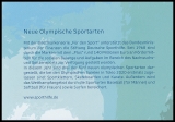 BRD MiNr. MH 120 (3542-3544) ** Serie Sport: Neue olymp. Sportarten, MS, postfr.