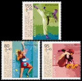 FRG MiNo. 3542-3544 Set ** Sports Aid 2020: New Olympic Sports, MNH