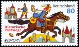 FRG MiNo. 3545 ** Series Europe 2020: Historic postal routes, from block 86, MNH