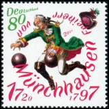 FRG MiNo. 3546 ** 300th birthday Baron of Munchausen, MNH