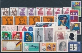 FRG Year 1974 ** MiNo. 791-825 + stamp from sheet + C/D values, incl. sheet 10