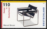 BRD MiNr. 2001-2004 Satz ** Design in Deutschland, aus Block 45, postfrisch