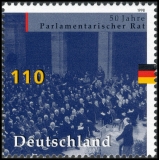 BRD MiNr. 1986-1987 Satz ** 50 J. Parlamentarischer Rat, aus Block 43, postfr.