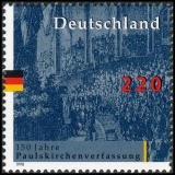 BRD MiNr. 1986-1987 Satz ** 50 J. Parlamentarischer Rat, aus Block 43, postfr.