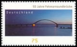 FRG MiNo. 3001 ** 50 years Fehmarnsundbrücke, MNH