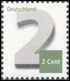 FRG MiNo. 3042 ** Numeral 2 Euro cent, MNH